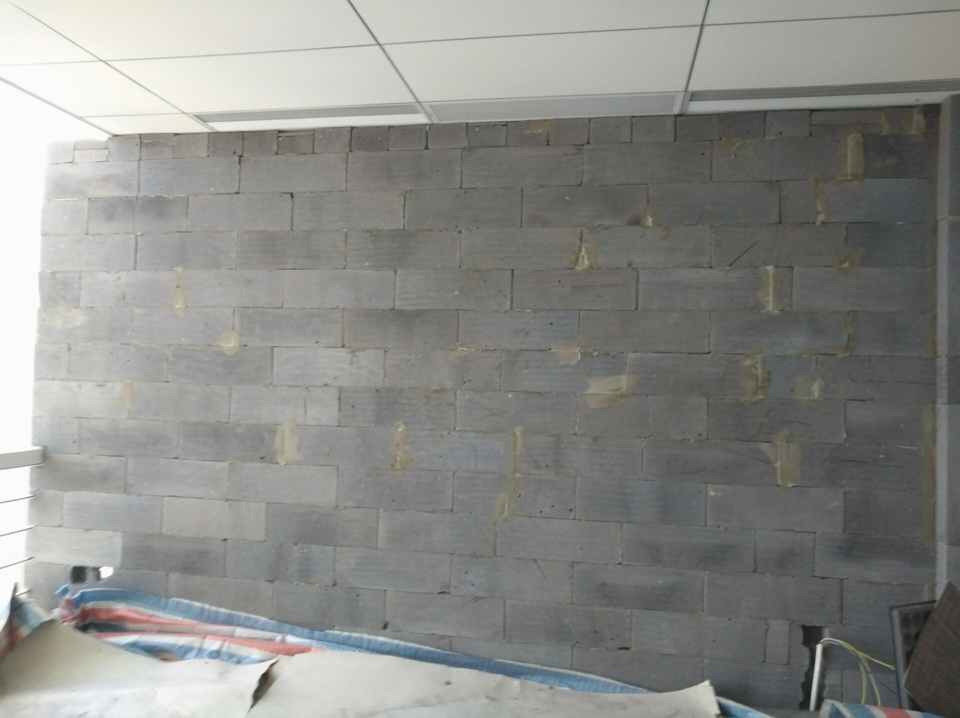 贵阳加气砖隔墙现场