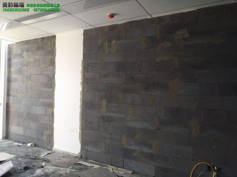 贵阳室内隔墙实景