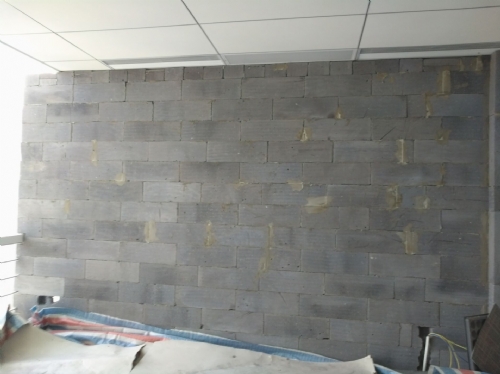 贵阳加气砖隔墙现场